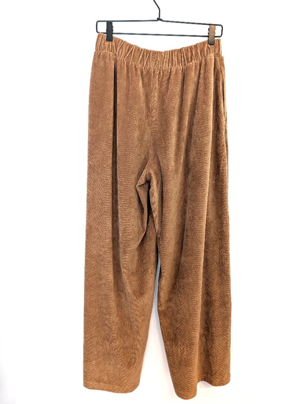 NWT Aerie | Corduroy Wide Leg Pull On Pants in Camel Tan | Size Medium - Picture 5 of 11